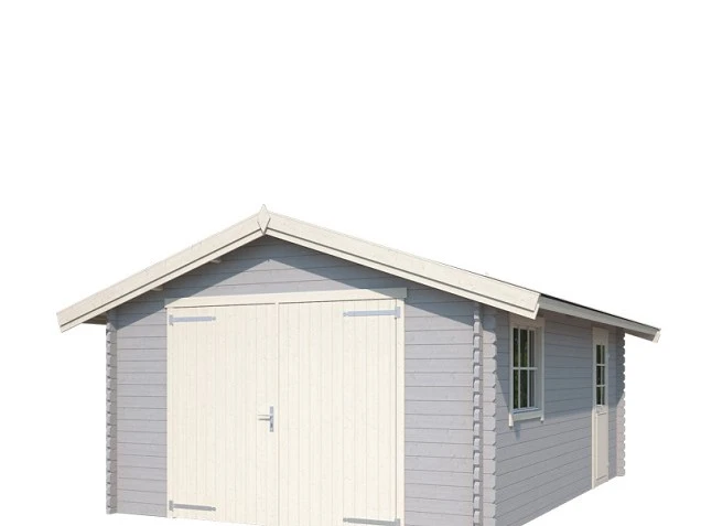 Outdoor Life Garage Yarik Platinum Grey-Wit 380 x 540 cm - Afbeelding 3
